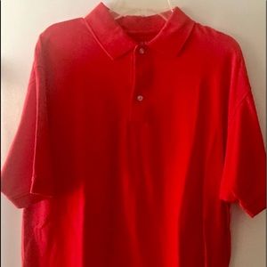 EUC red IVY CREW polo